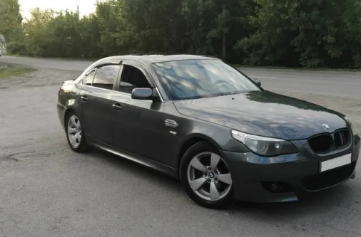 Дефлекторы окон (ветровики) BMW 5 Sd (E60) 2002-2010 (БМВ Е60) Кобра Тюнинг